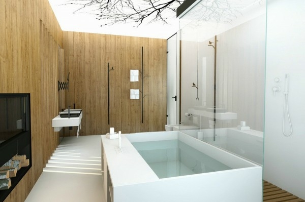 original modern bath room