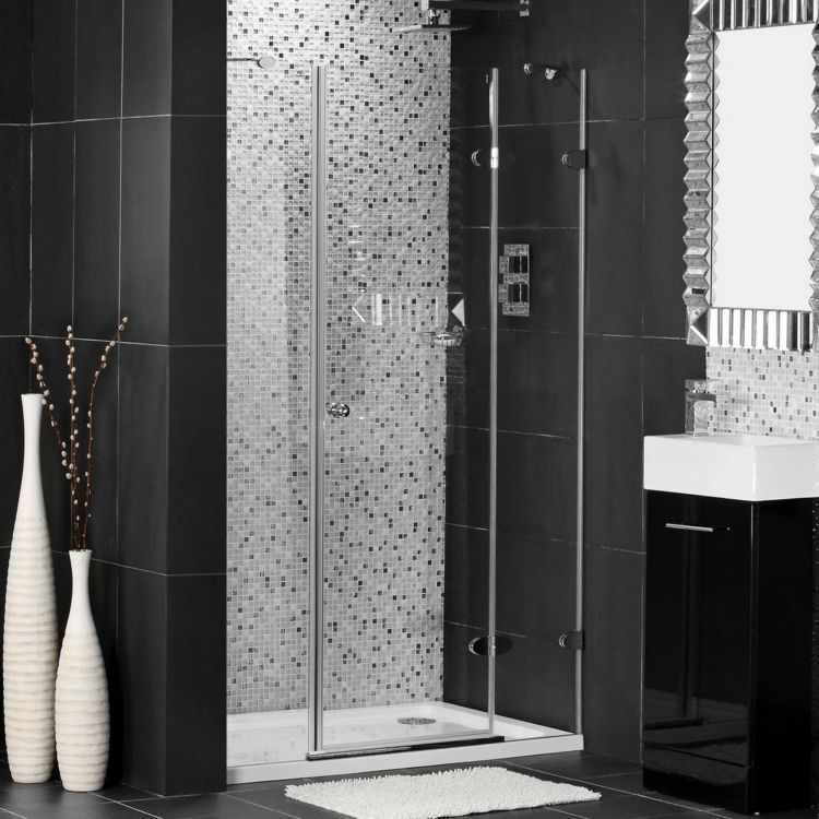 bathroom with italian shower elegant design