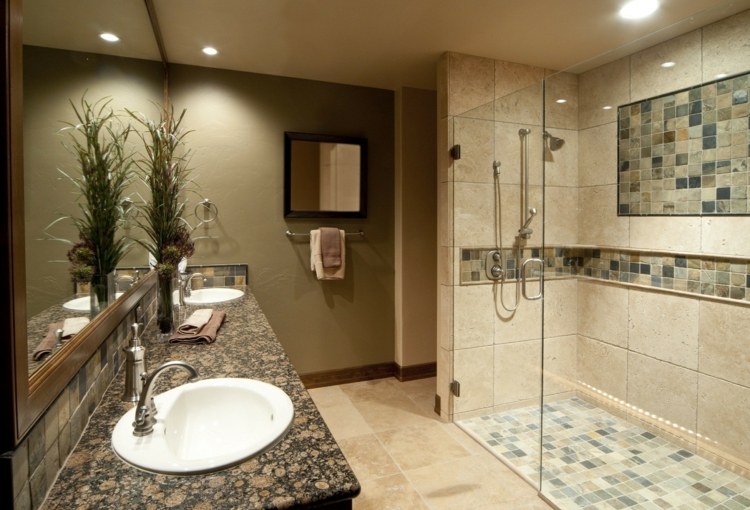 bathroom with elegant Italian shower