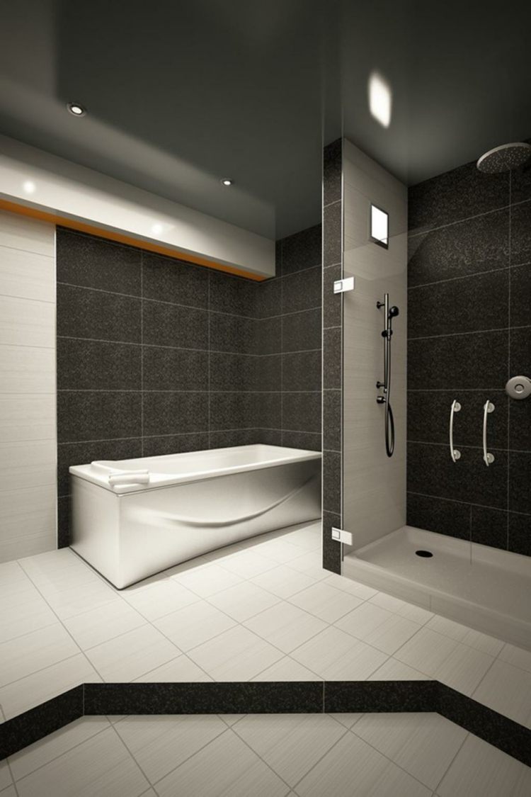 bathroom modern tile
