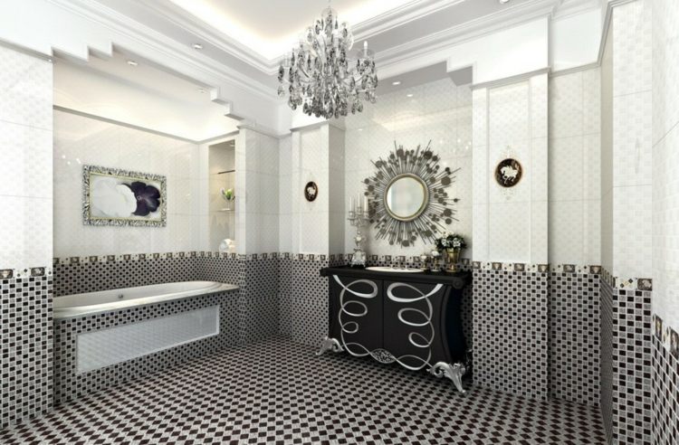 bathroom mosaic tile