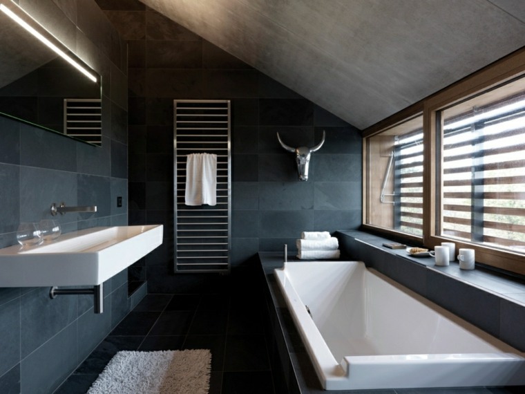 contemporary chic bathroom