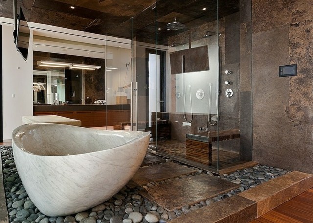 Japanese contemporary bathroom