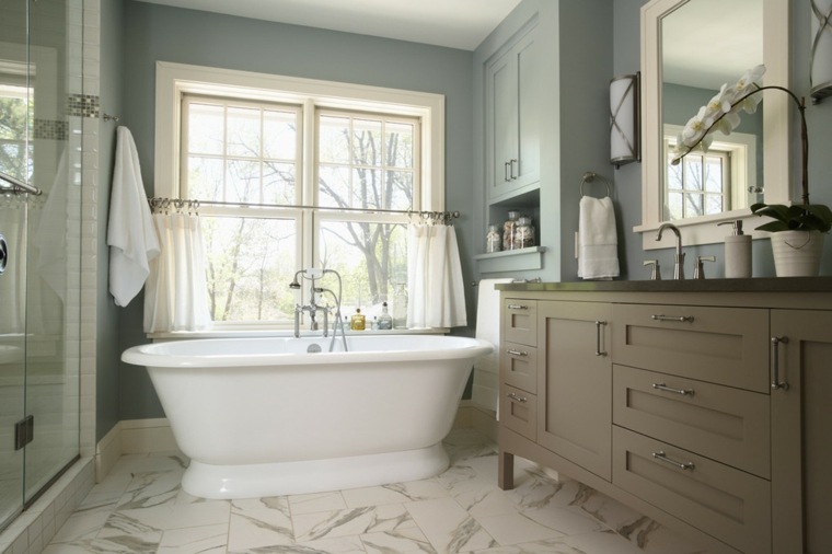 bathroom taupe color modernity vanity british style