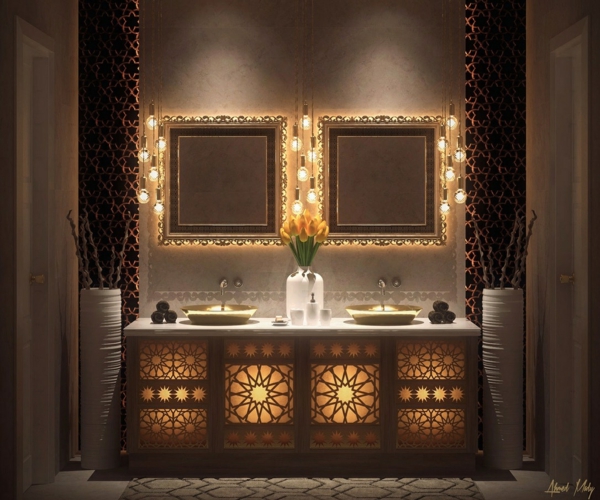 designer luxury bathroom