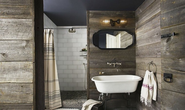 photos bathroom deco modern rustic wood