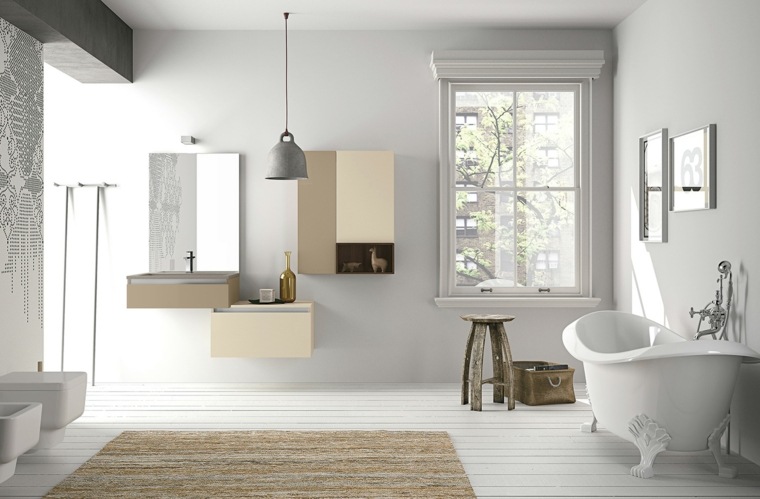 bathroom design accessories white and beige