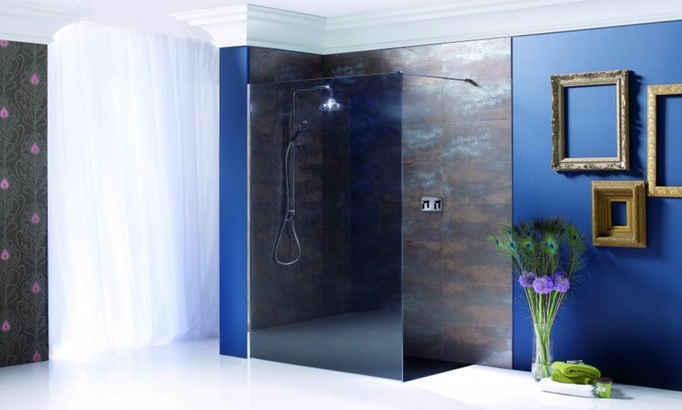 modern bathroom shower deco