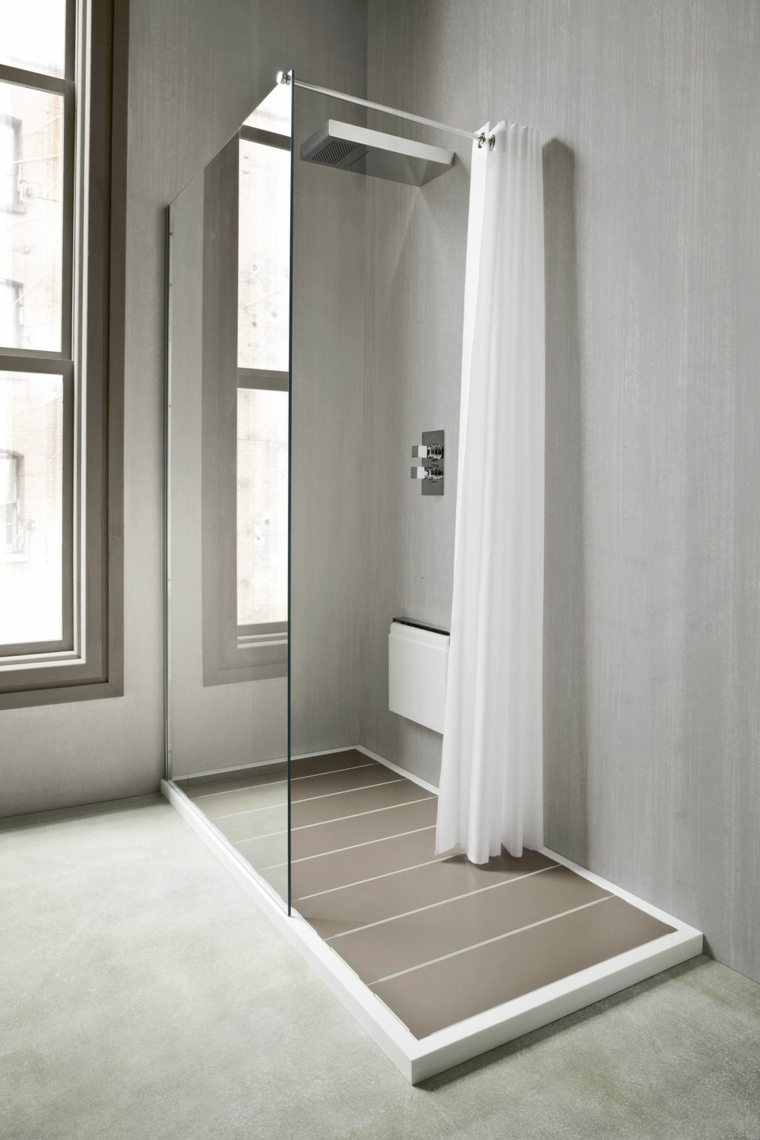 Italian shower bathroom design