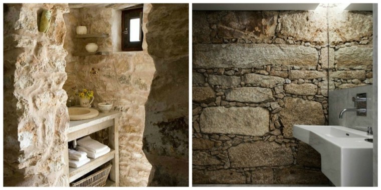 bath-tub-in-stone-wall idea