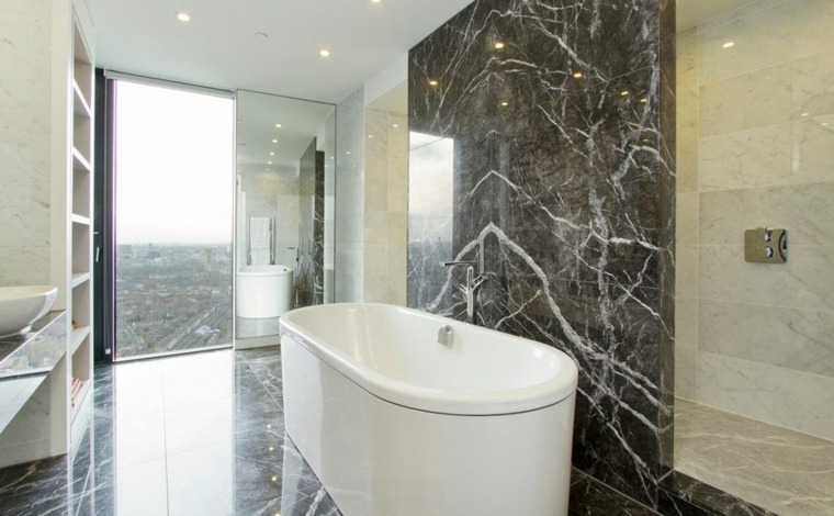 marble bathroom color