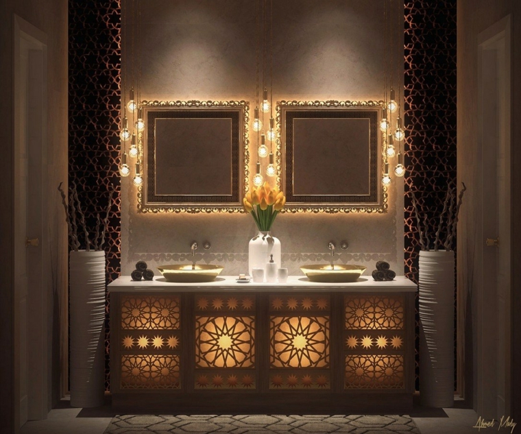 bath-tub-Moroccan-decoration idea
