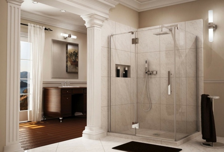 modern bathroom shower