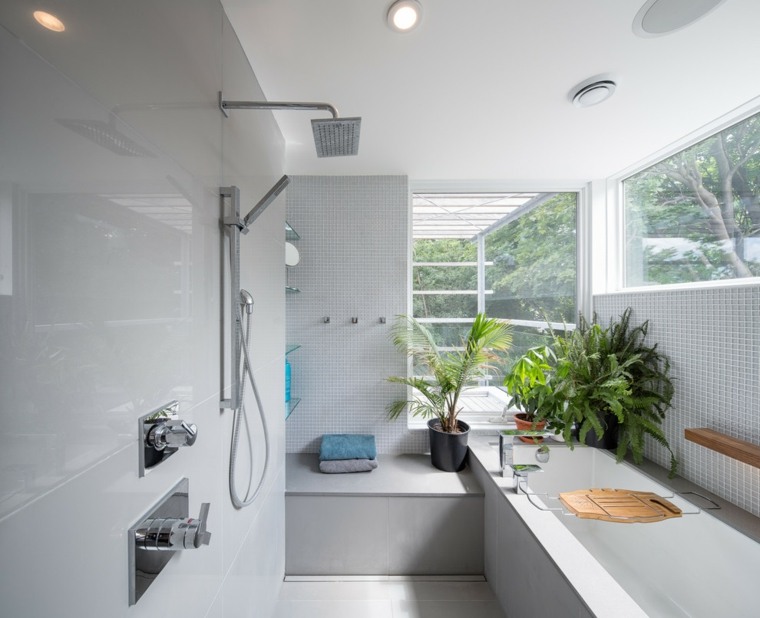 bathroom deco modern shower walls