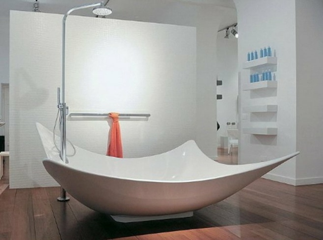 minimalist modern bathroom - atipic