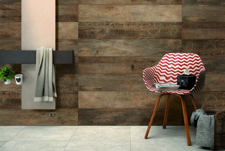 bathroom wall coating wood