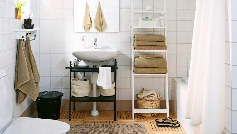 deco-zen-bath-tub-wood-shelves-storage idea