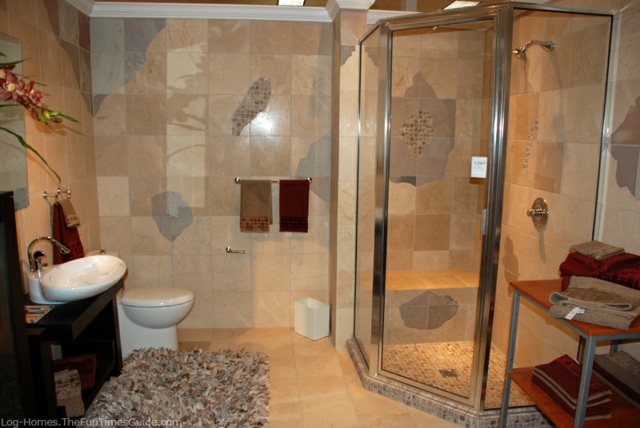 shower wall glass bathroom idea design carpet