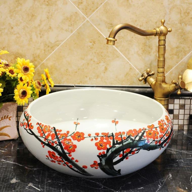 porcelain bathroom washbasins