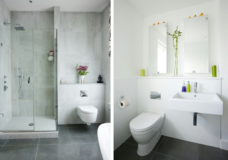 modern white bathroom