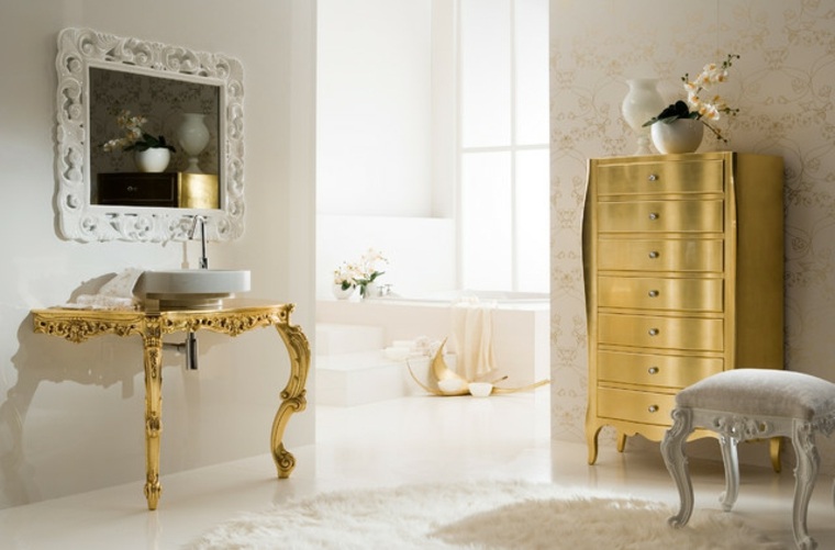 bathroom furniture baroque art