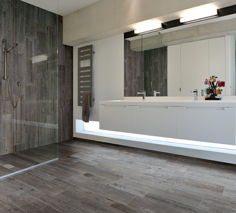 bathroom idea flooring parquet faux flooring