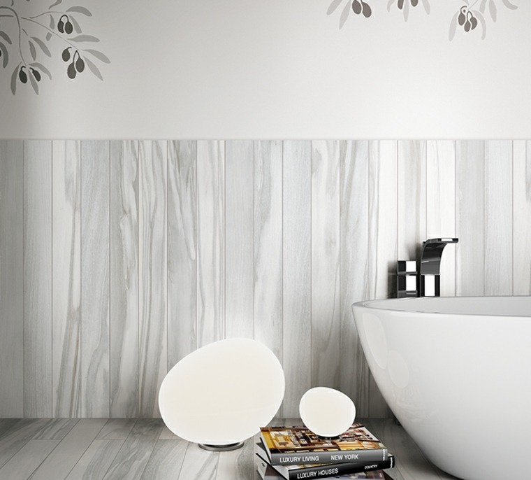 floor covering wall bathroom tile effect wood