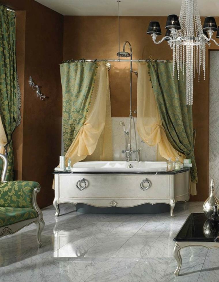 baroque decor bathrooms