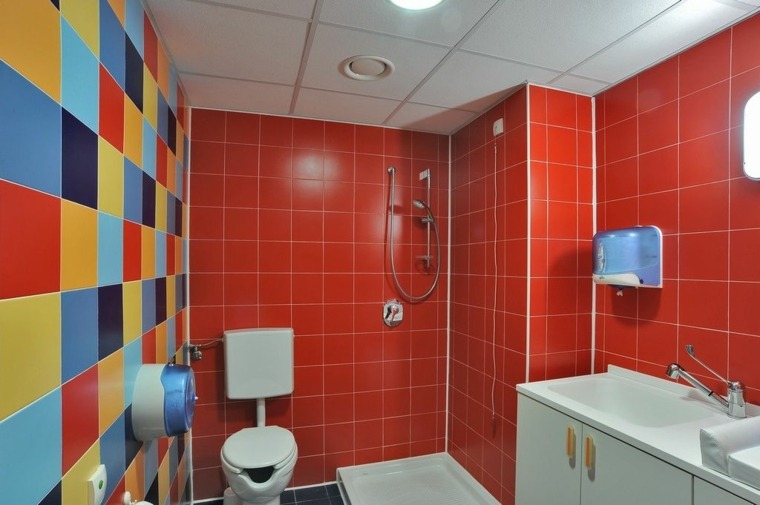 bathroom tile trend color idea toilet bathroom