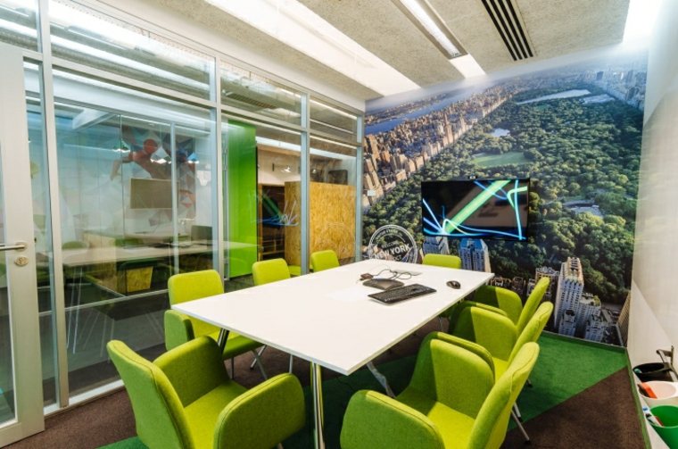 colorful conference room Skyscanner