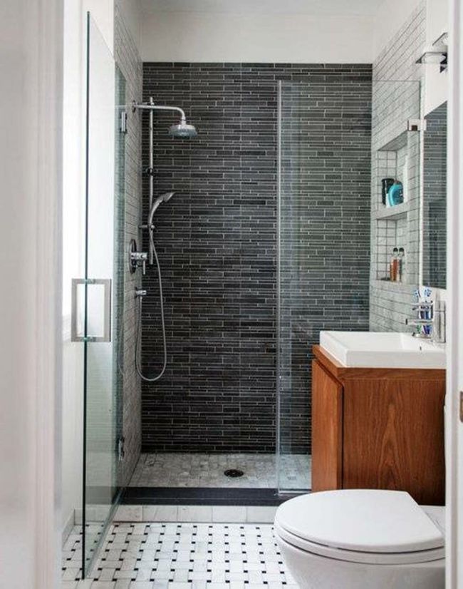 modern shower room