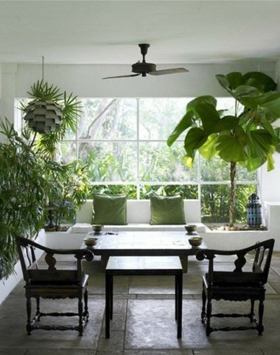 dining room garden deco