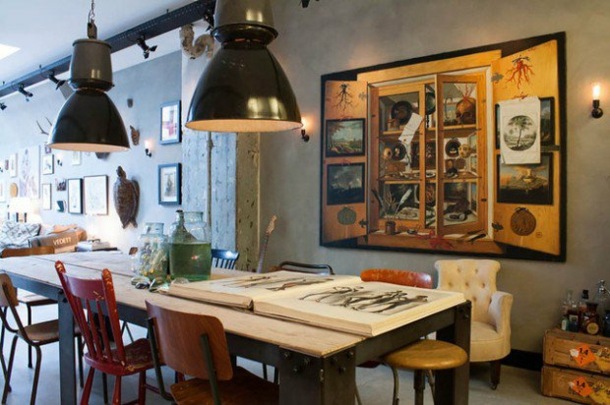 Modern Dining Room Decor Ideas The, Industrial Style Dining Room Ideas