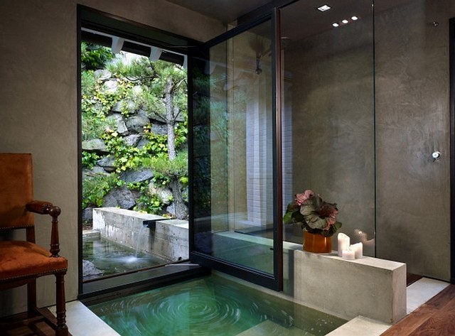 trends 2015 bathrooms outside access