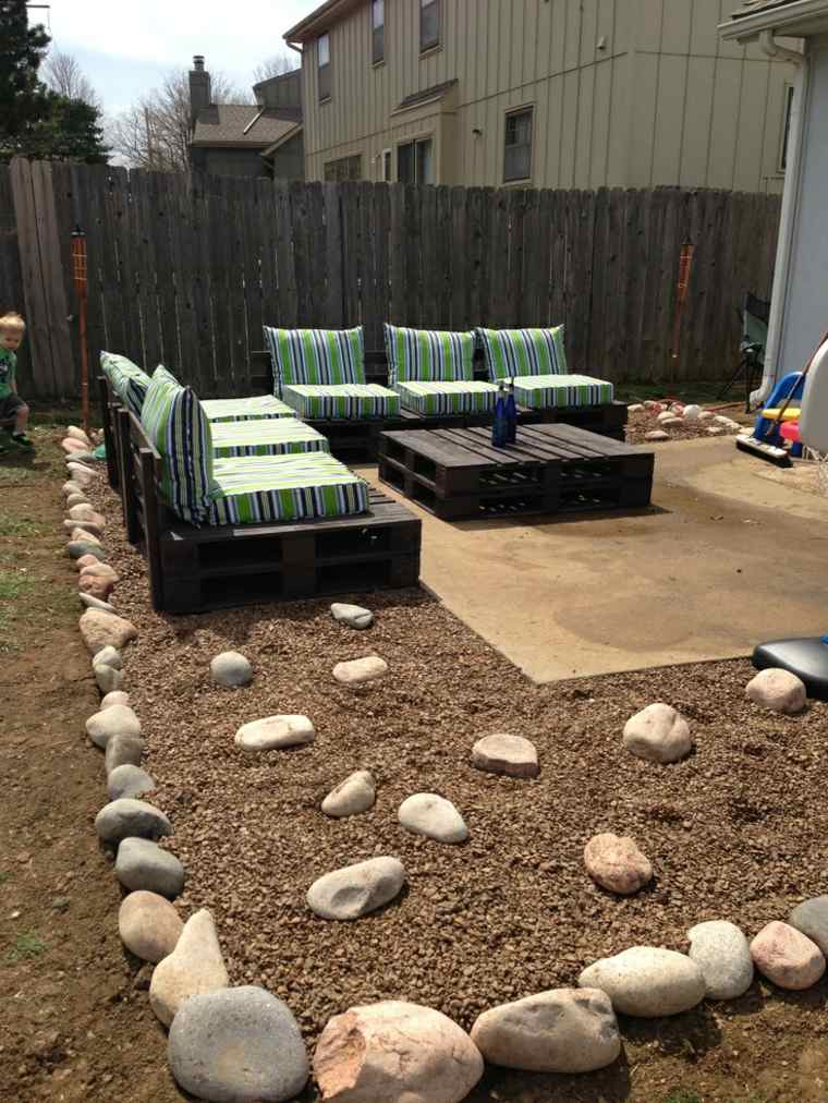 garden furniture in pallet outdoor furniture garden living room wooden pallet