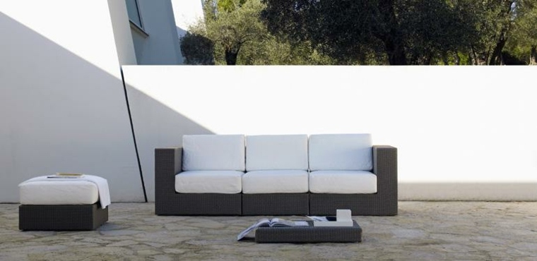 modern sofa for outdoor garden