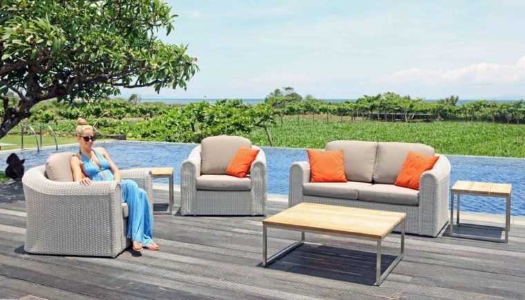 design resin living room garden furniture