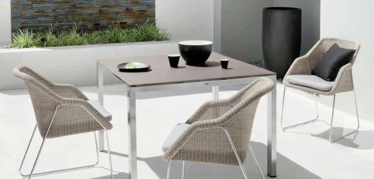 chairs and chairs for outdoor garden beige rattan