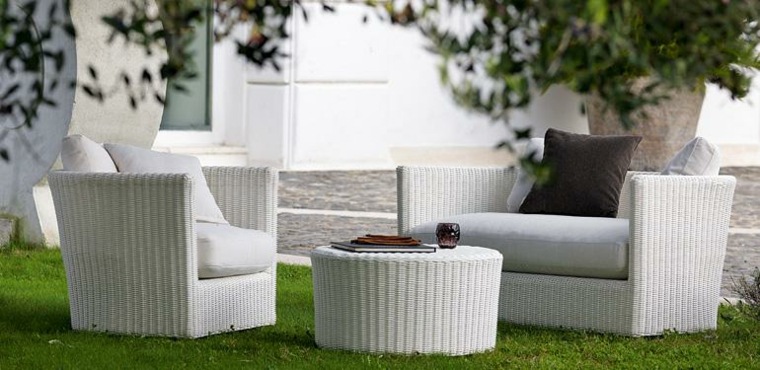 luxurious furniture for garden round table