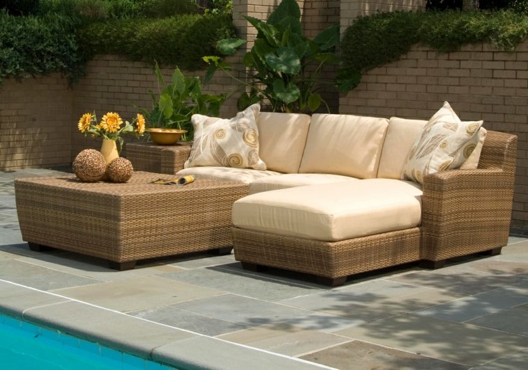 rattan lounge garden furniture