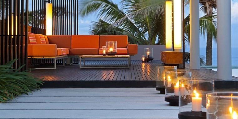 outdoor sofa modern design Oko outdoor candle design