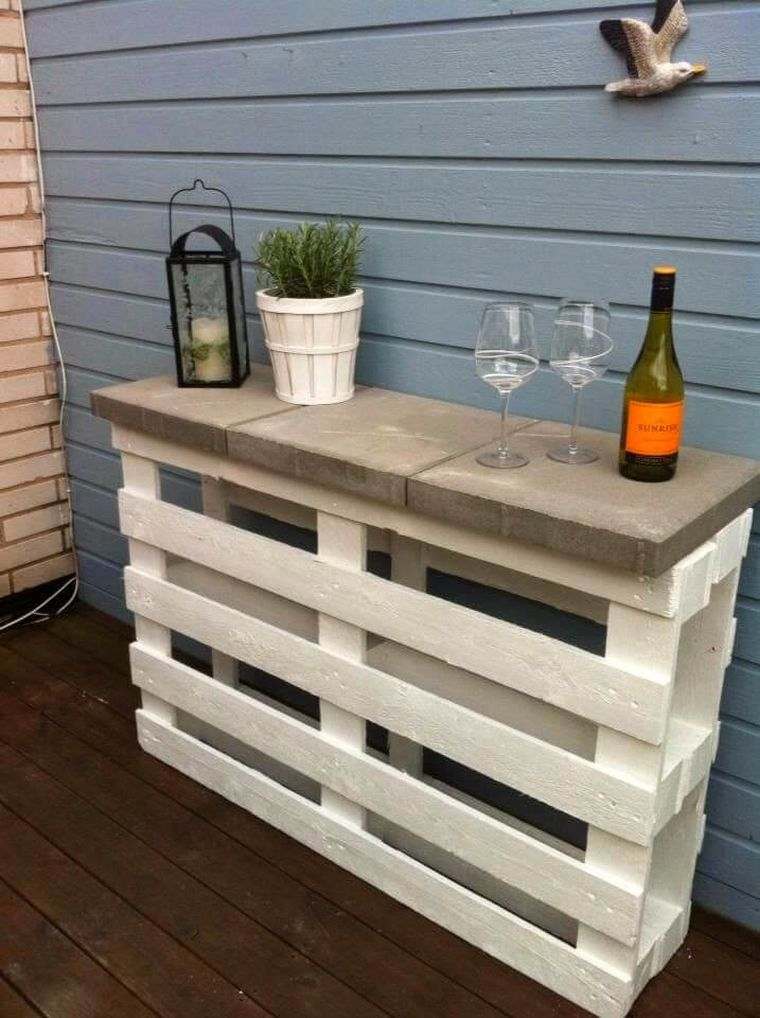 lounge garden-outside-deco-pallet storage