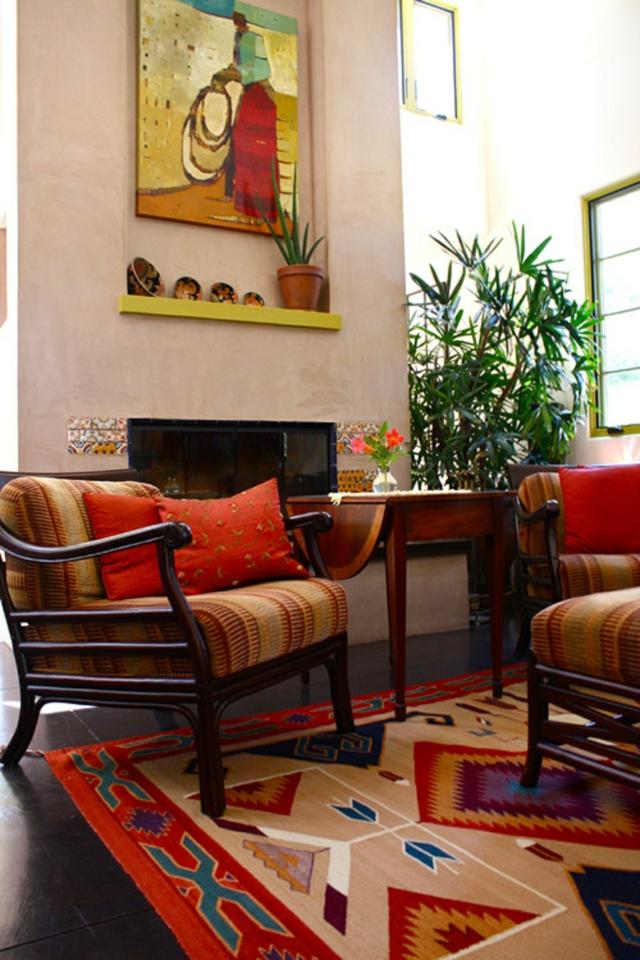 deco living room multicolored interesting