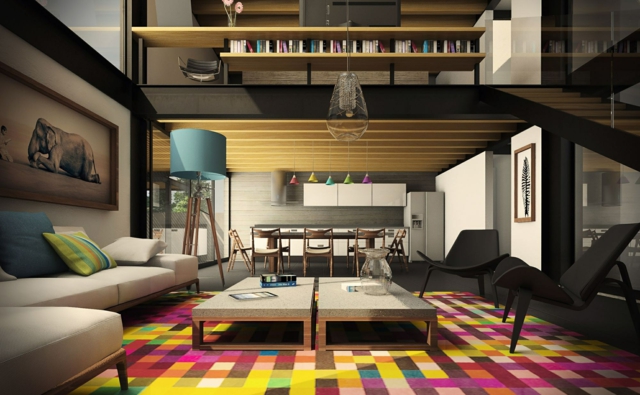 living room deco rugs design
