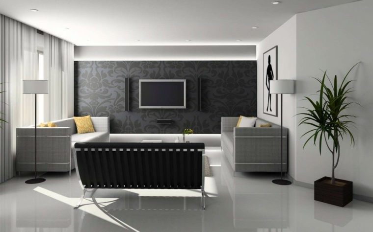 living room-design-minimalist-modern-sofa inside