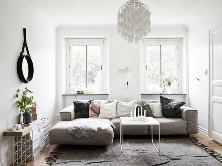 modern Scandinavian design lounge