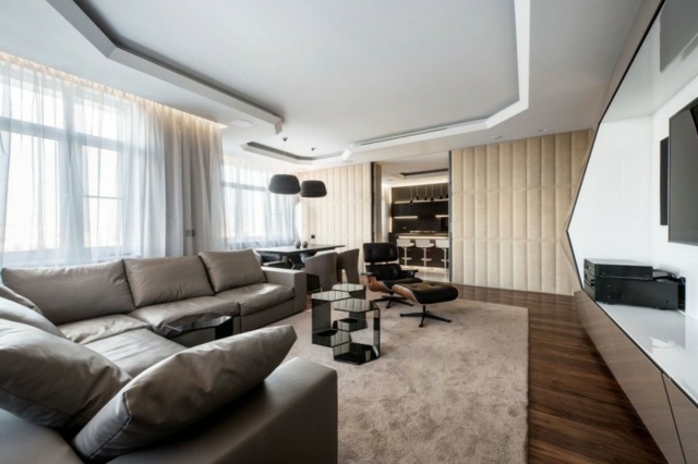 elegant living room wood floor