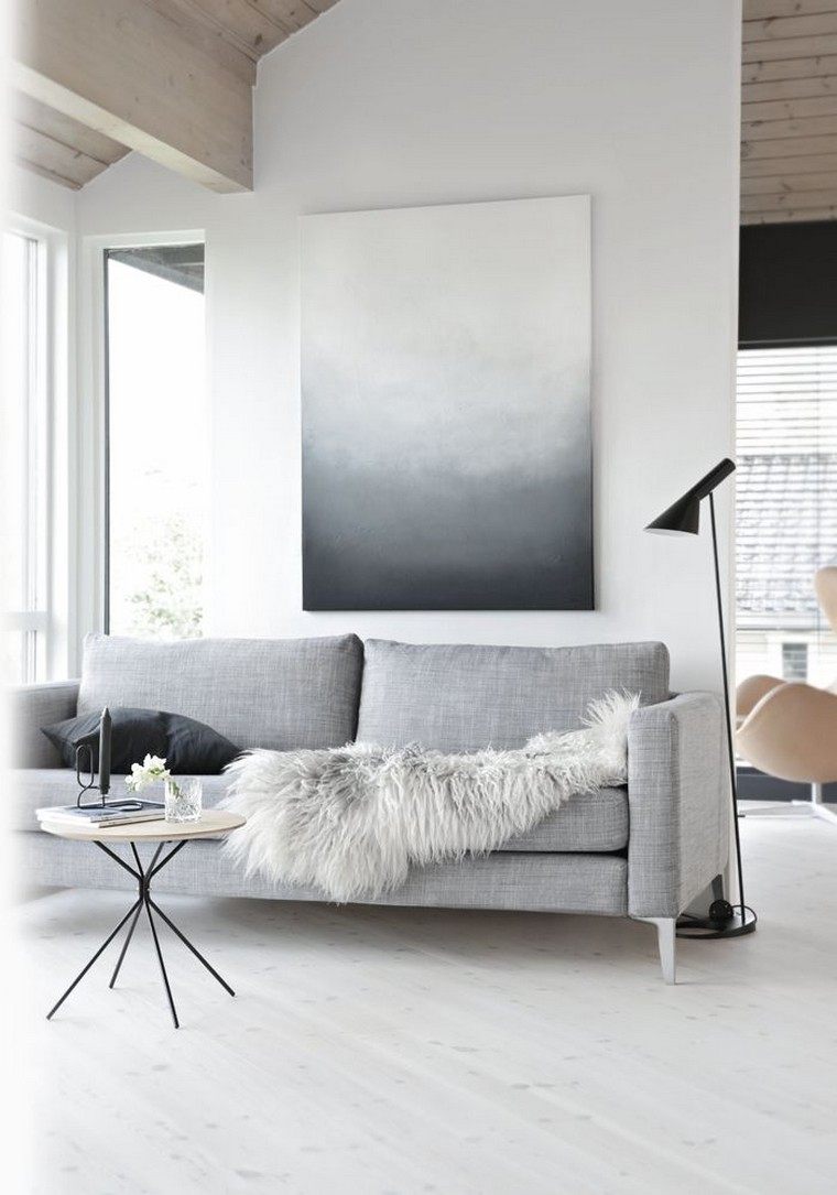 gray color living room deco wall living room sofa gray idea