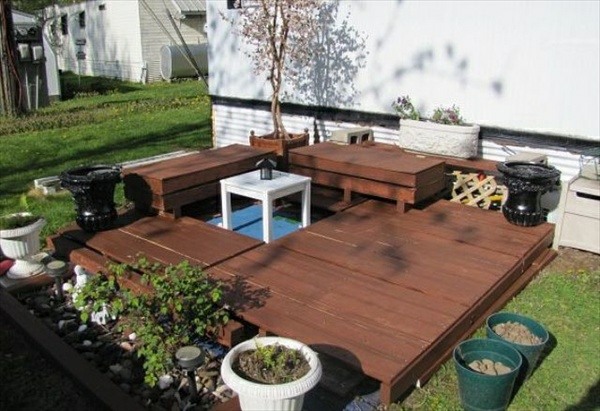 garden furniture in wood pallets design garden table white designv