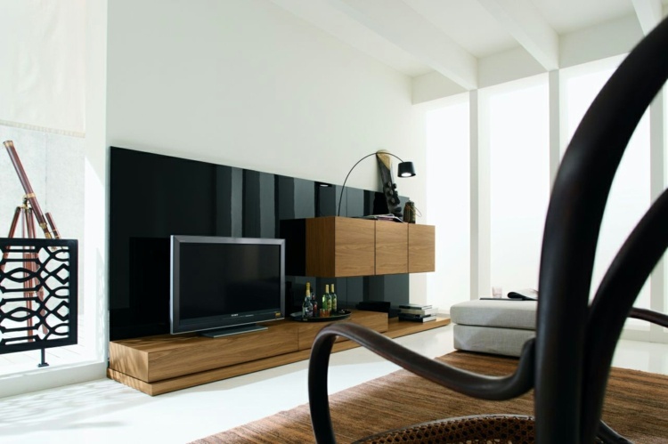 modern living room wood furniture